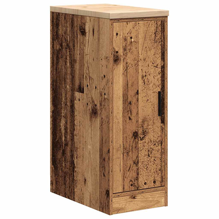 Dulap depozitare garaj lemn vechi 30x51x85 cm lemn masiv de pin - WALTI WALTI