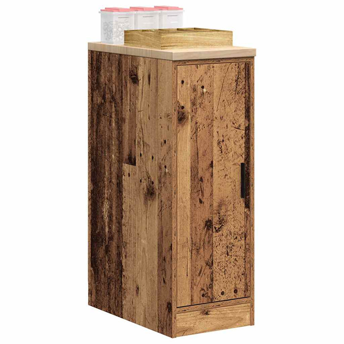 Dulap depozitare garaj lemn vechi 30x51x85 cm lemn masiv de pin - WALTI WALTI