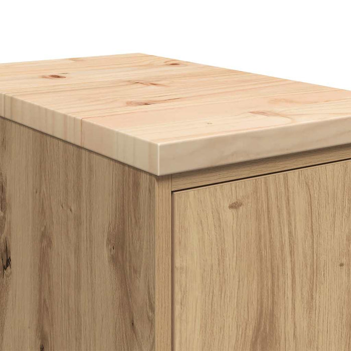 Dulap de depozitare pentru garaj Artisan Stejar 30x51x85 cm - WALTI WALTI