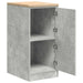 Dulap depozitare garaj Beton Gri 40x51x85 cm lemn masiv de pin - WALTI WALTI