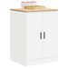 Dulap depozitare garaj alb 60x51x85 cm lemn masiv de pin - WALTI WALTI
