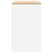 Dulap depozitare garaj alb 60x51x85 cm lemn masiv de pin - WALTI WALTI