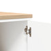 Dulap depozitare garaj alb 60x51x85 cm lemn masiv de pin - WALTI WALTI
