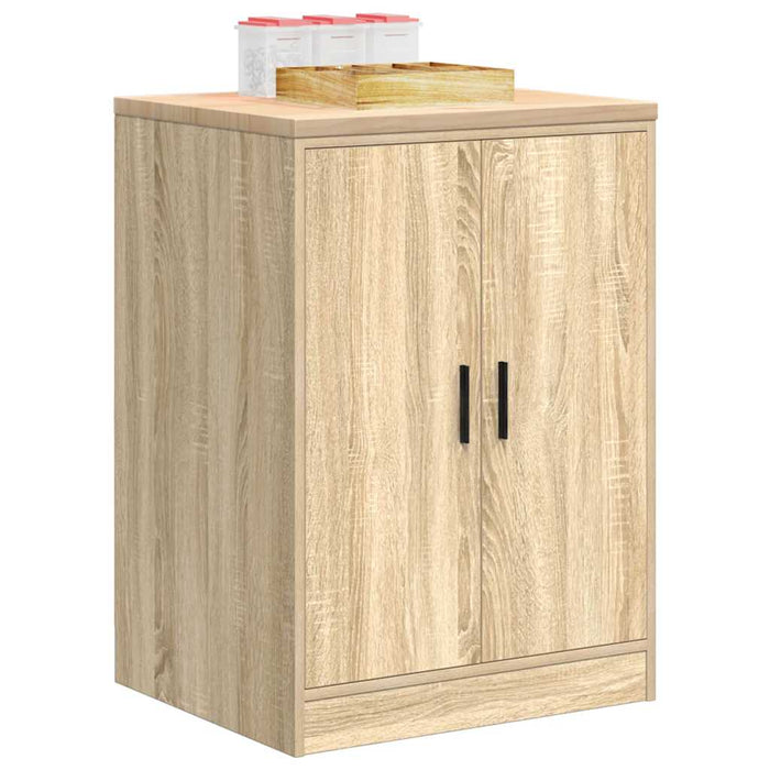 Dulap depozitare garaj Stejar Sonoma 60x51x85 cm lemn masiv pin - WALTI WALTI