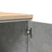 Dulap depozitare garaj Beton Gri 60x51x85 cm lemn masiv de pin - WALTI WALTI