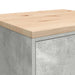Dulap depozitare garaj Beton Gri 60x51x85 cm lemn masiv de pin - WALTI WALTI