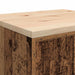 Dulap depozitare garaj lemn vechi 60x51x85 cm lemn masiv de pin - WALTI WALTI