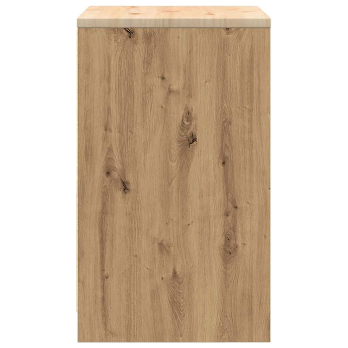Dulap de depozitare pentru garaj Artisan Stejar 60x51x85 cm - WALTI WALTI