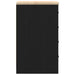 Dulap depozitare garaj negru 30x51x85 cm lemn masiv de pin - WALTI WALTI