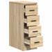 Dulap depozitare garaj Stejar Sonoma 30x51x85 cm lemn masiv pin - WALTI WALTI