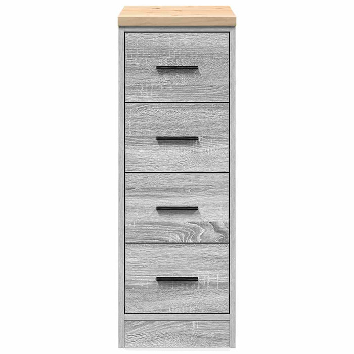 Dulap depozitare garaj gri Sonoma 30x51x85 cm WALTI