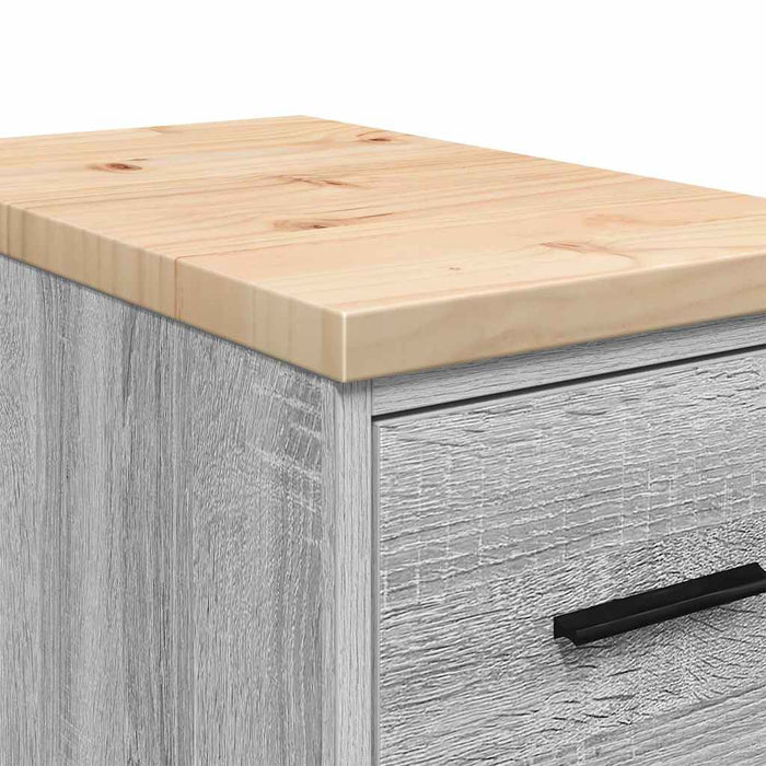Dulap depozitare garaj gri Sonoma 30x51x85 cm WALTI