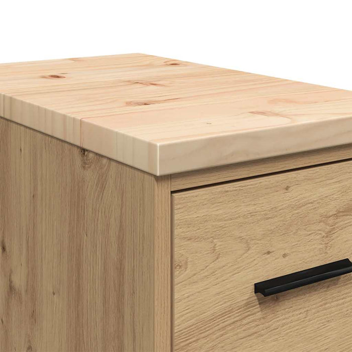 Dulap de depozitare pentru garaj Artisan Stejar 30x51x85 cm - WALTI WALTI