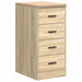 Dulap depozitare garaj Stejar Sonoma 40x51x85 cm lemn masiv pin - WALTI WALTI