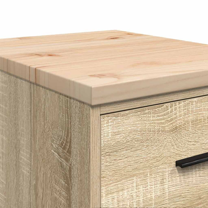 Dulap depozitare garaj Stejar Sonoma 40x51x85 cm lemn masiv pin - WALTI WALTI