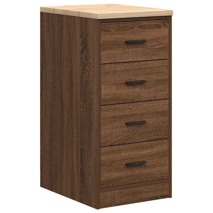 Dulap de depozitare pentru garaj Stejar maro 40x51x85 cm WALTI