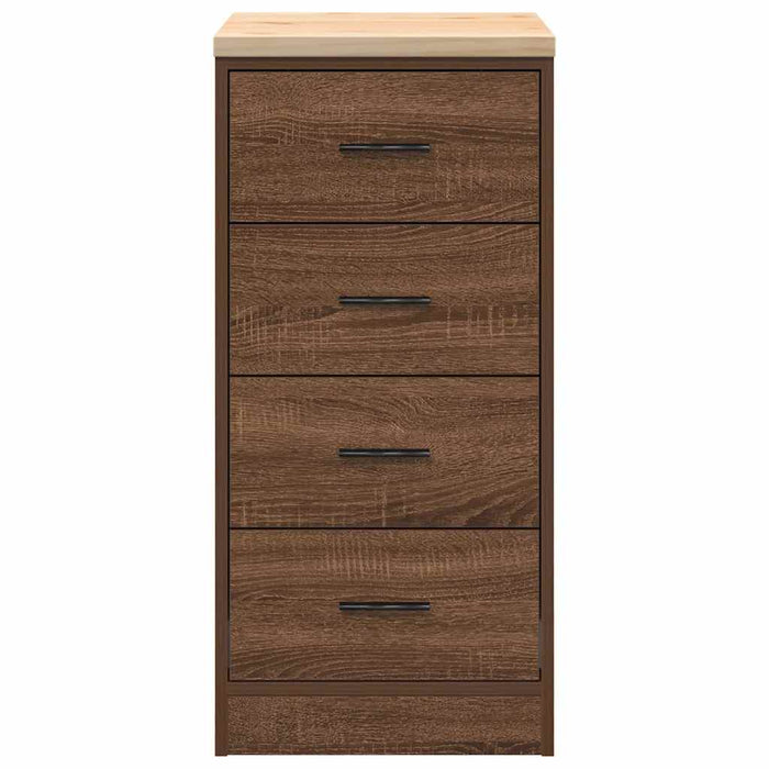 Dulap de depozitare pentru garaj Stejar maro 40x51x85 cm WALTI