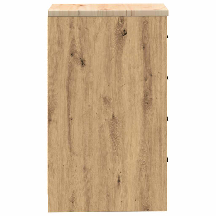 Dulap de depozitare pentru garaj Artisan Stejar 40x51x85 cm - WALTI WALTI
