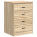 Dulap depozitare garaj Stejar Sonoma 60x51x85 cm lemn masiv pin - WALTI WALTI