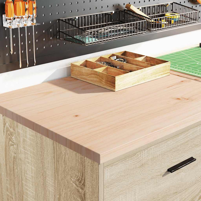 Dulap depozitare garaj Stejar Sonoma 60x51x85 cm lemn masiv pin - WALTI WALTI
