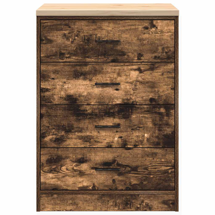 Dulap de depozitare pentru garaj stejar afumat 60x51x85 cm - WALTI WALTI