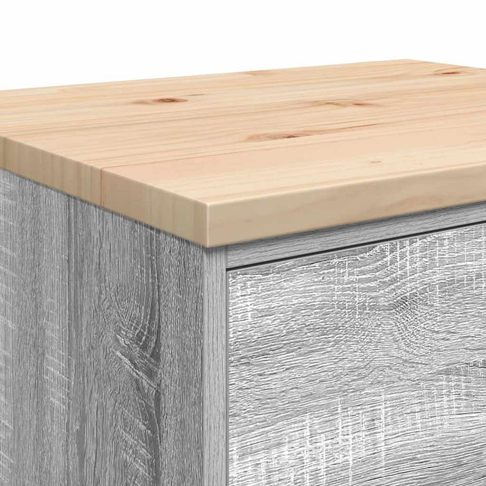 Dulap depozitare garaj gri Sonoma 60x51x85 cm - WALTI WALTI