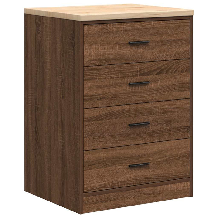 Dulap de depozitare pentru garaj Stejar maro 60x51x85 cm - WALTI WALTI