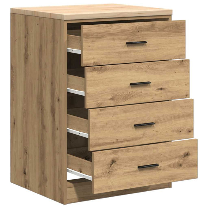 Dulap de depozitare pentru garaj Artisan Stejar 60x51x85 cm - WALTI WALTI