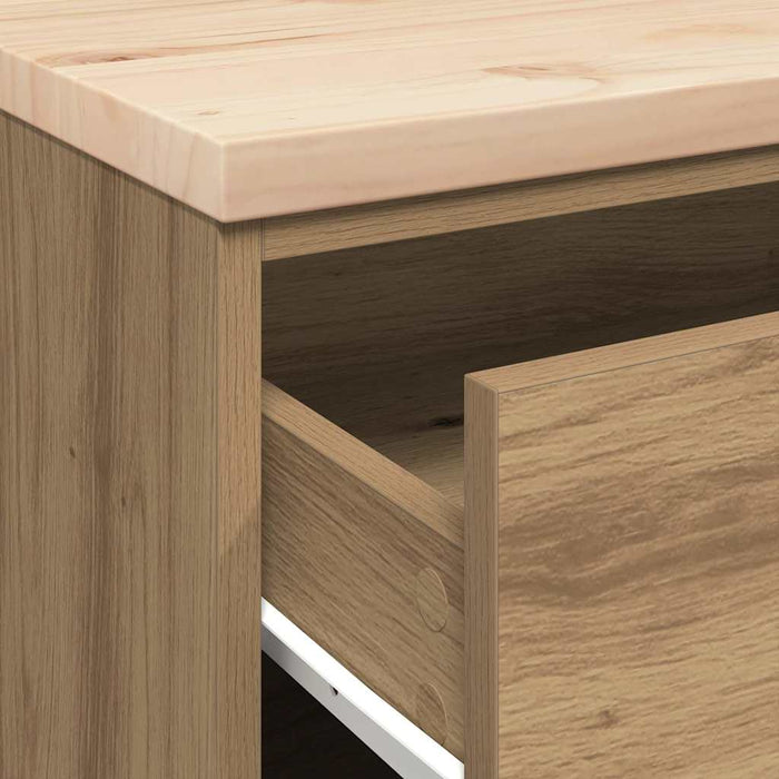 Dulap de depozitare pentru garaj Artisan Stejar 60x51x85 cm - WALTI WALTI