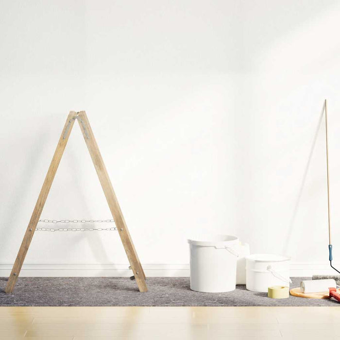 Lână anti-alunecare pentru vopsit 25 m 180 g/m² gri WALTI