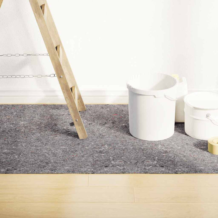 Lână anti-alunecare pentru vopsitor 10 m 280 g/m² gri WALTI