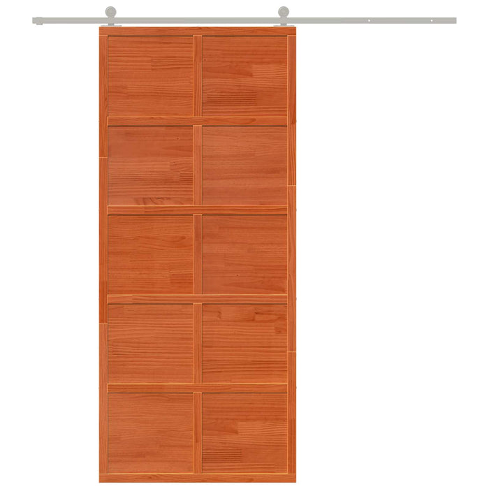 Ușă hambar Maro ceruit 90 x 208 cm Lemn masiv de pin - WALTI WALTI
