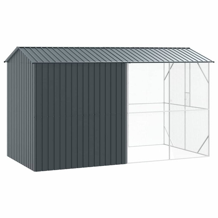 Cușcă pentru păsări Antracit 430 x 208 x 247 cm Oțel galvanizat - WALTI WALTI