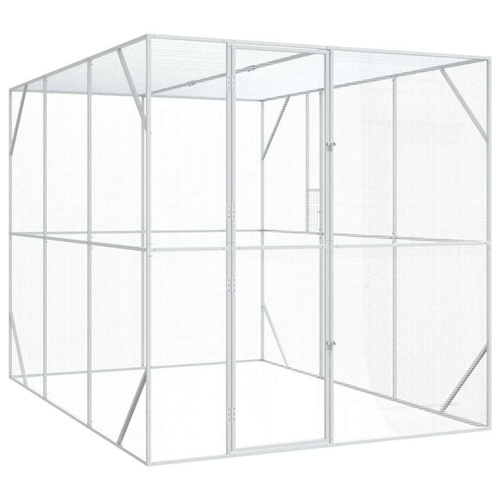 Cușcă pentru păsări Antracit 210 x 304 x 213 cm Oțel Galvanizat - WALTI WALTI