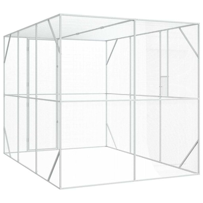 Cușcă pentru păsări Antracit 210 x 304 x 213 cm Oțel Galvanizat - WALTI WALTI