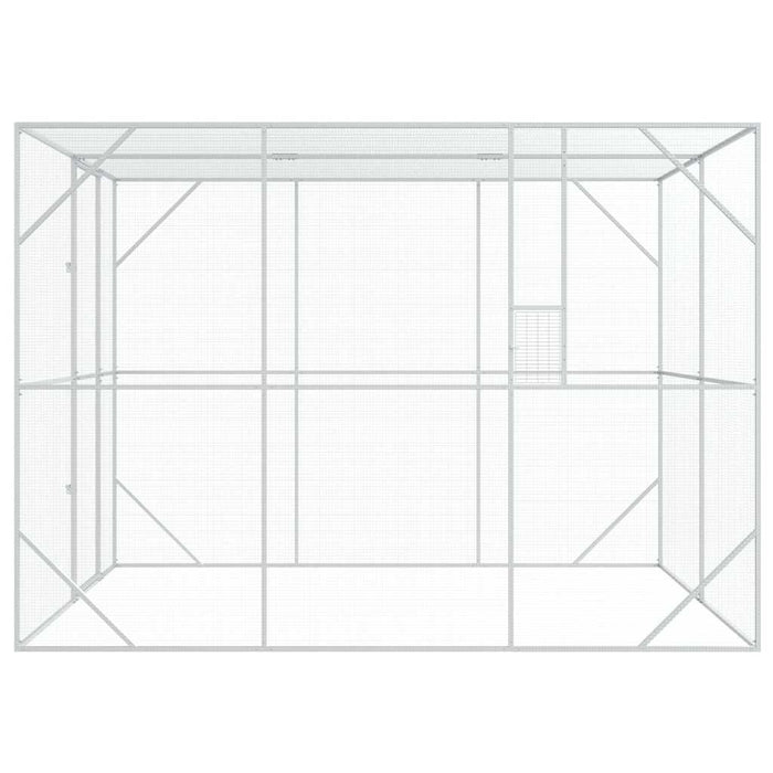 Cușcă pentru păsări Antracit 210 x 304 x 213 cm Oțel Galvanizat - WALTI WALTI