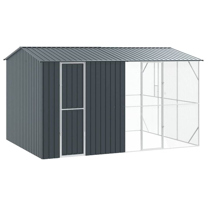 Cușcă pentru păsări Antracit 430 x 310 x 247 cm Oțel galvanizat - WALTI WALTI