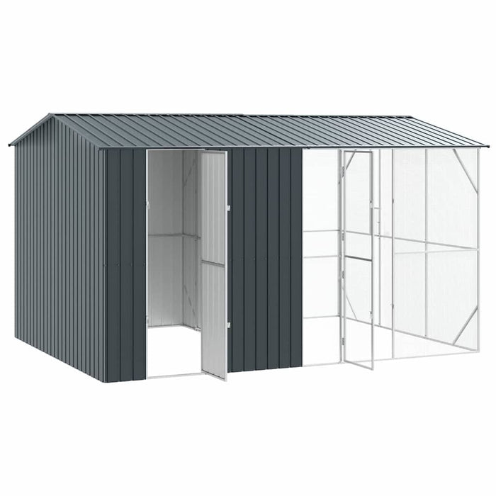Cușcă pentru păsări Antracit 430 x 310 x 247 cm Oțel galvanizat - WALTI WALTI
