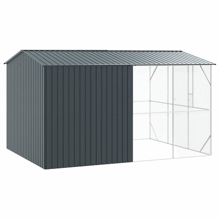 Cușcă pentru păsări Antracit 430 x 310 x 247 cm Oțel galvanizat - WALTI WALTI
