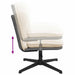 Scaun de birou pivotant, crem, material textil - WALTI WALTI