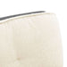 Scaun de birou pivotant, crem, material textil - WALTI WALTI