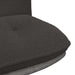 Scaun de birou pivotant, gri închis, material textil - WALTI WALTI
