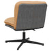 Scaun de birou pivotant, bej, material textil - WALTI WALTI