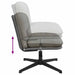Scaun de birou pivotant, gri deschis, material textil - WALTI WALTI