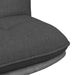 Scaun de birou pivotant, gri închis, material textil - WALTI WALTI
