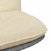 Scaun de birou pivotant, crem, material textil - WALTI WALTI