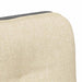 Scaun de birou pivotant, crem, material textil - WALTI WALTI