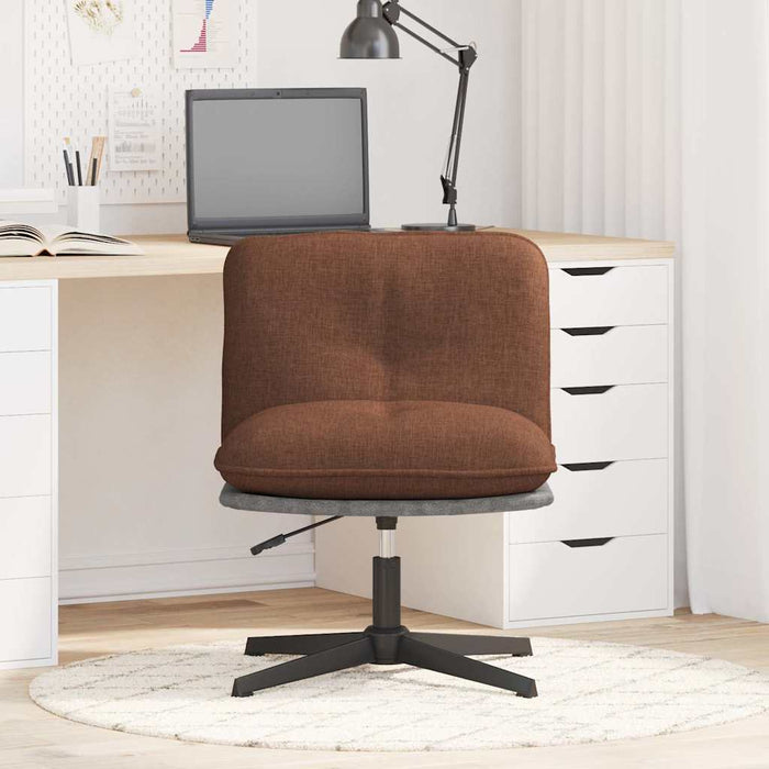 Scaun de birou pivotant, maro, material textil - WALTI WALTI