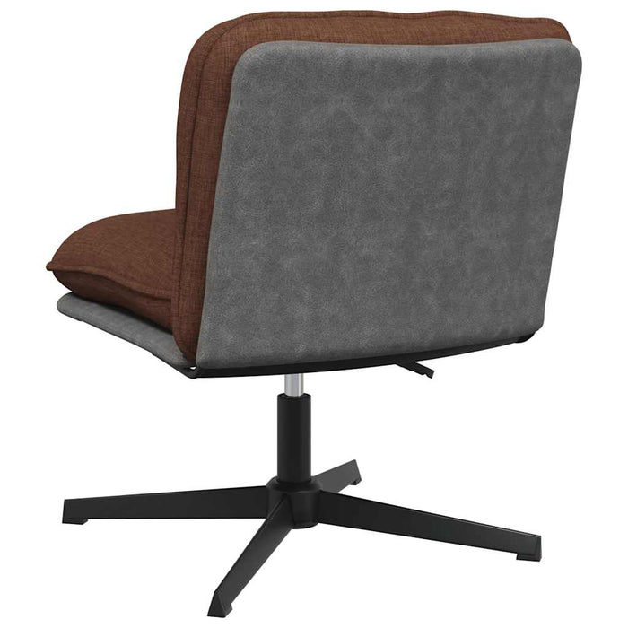 Scaun de birou pivotant, maro, material textil - WALTI WALTI