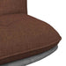Scaun de birou pivotant, maro, material textil - WALTI WALTI